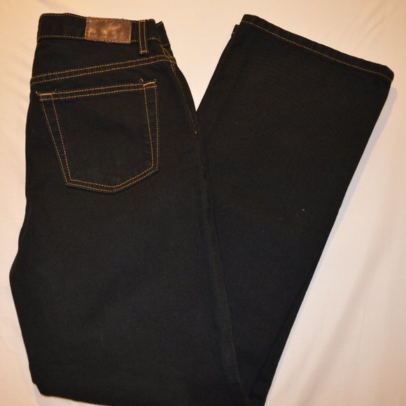 Calvin Klein Bootcut Black Women's Size 6 Five Pocket - Picture 4 of 8